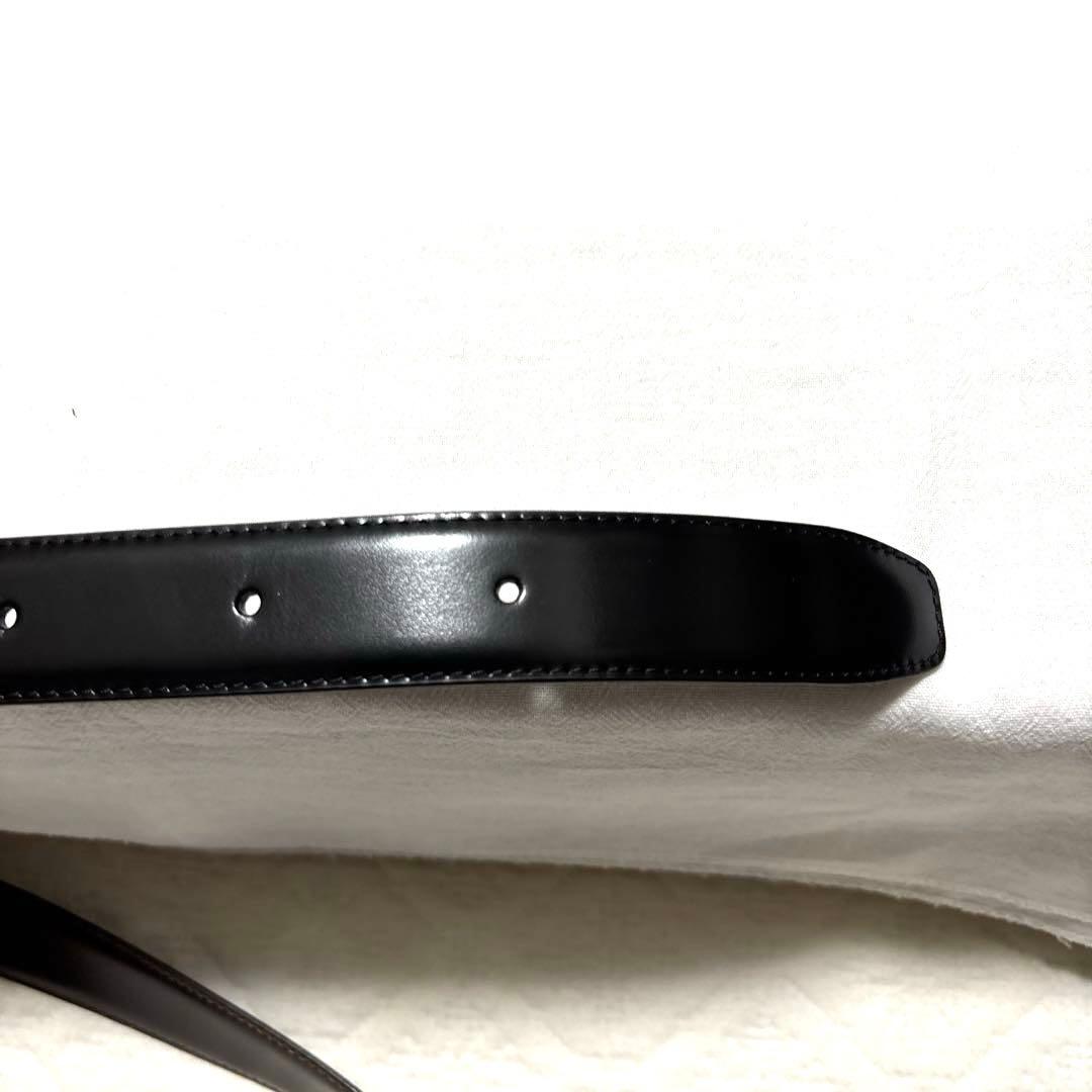 新品　dunhill ダンヒル　ベルト　リバーシブル　ブラック　ダークブラウン