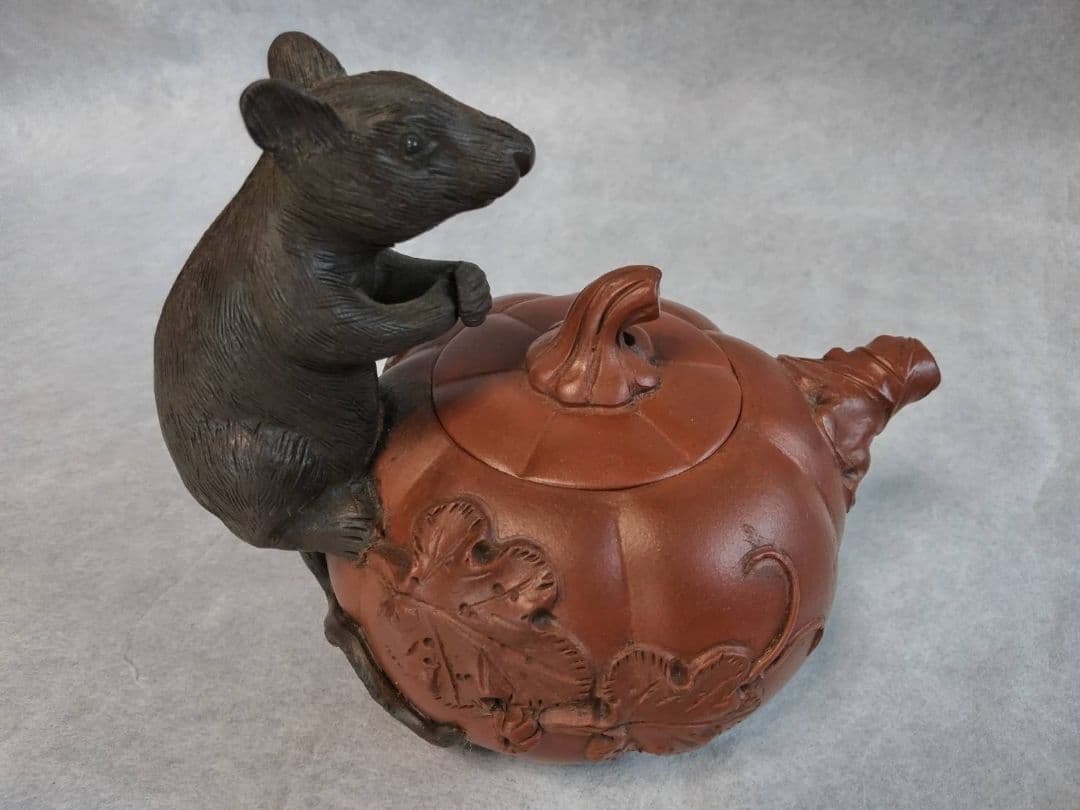急須　南瓜　鼠　(中国)