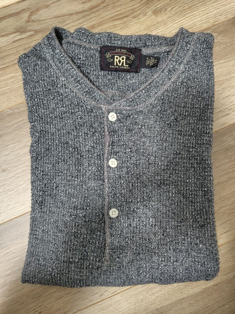 c*l様 【最終価格】RRL ヘンリーネック 長袖カットソー