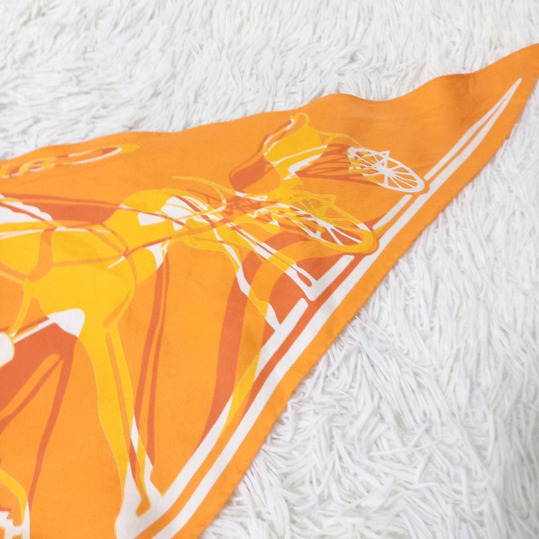 ●美品●　HERMES　カレーシュ　エラスティック　ポワントゥ　トライアングル