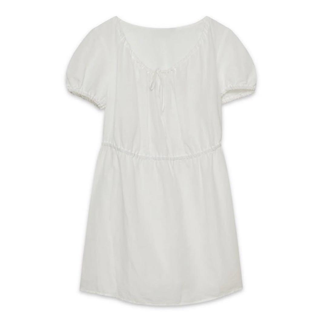 tannat 韓国 パフスリーブ ワンピース