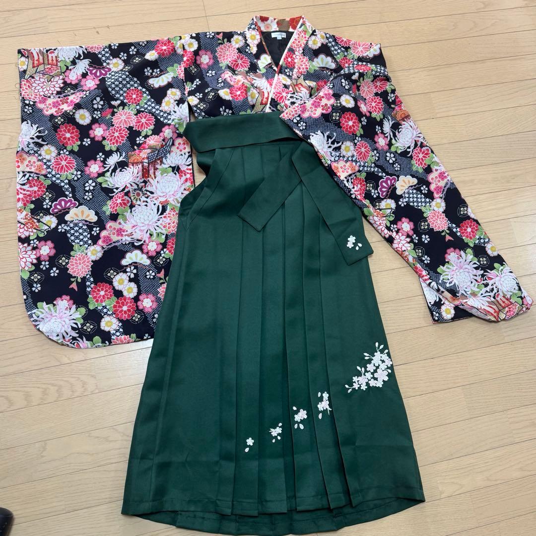 袴セット　卒業式に