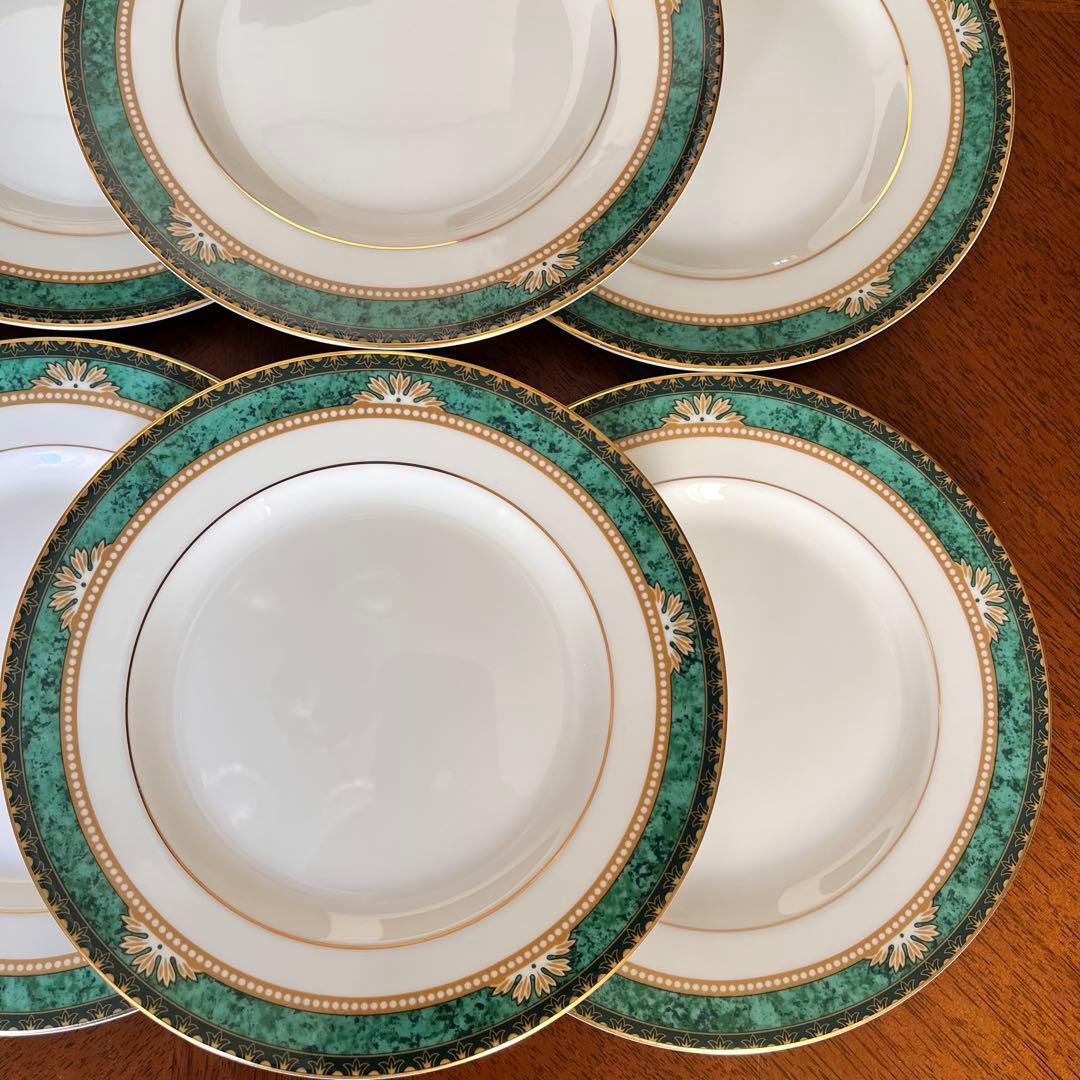 【美品】英国製　ウェッジウッド★ランボーン★ケーキ皿　6枚