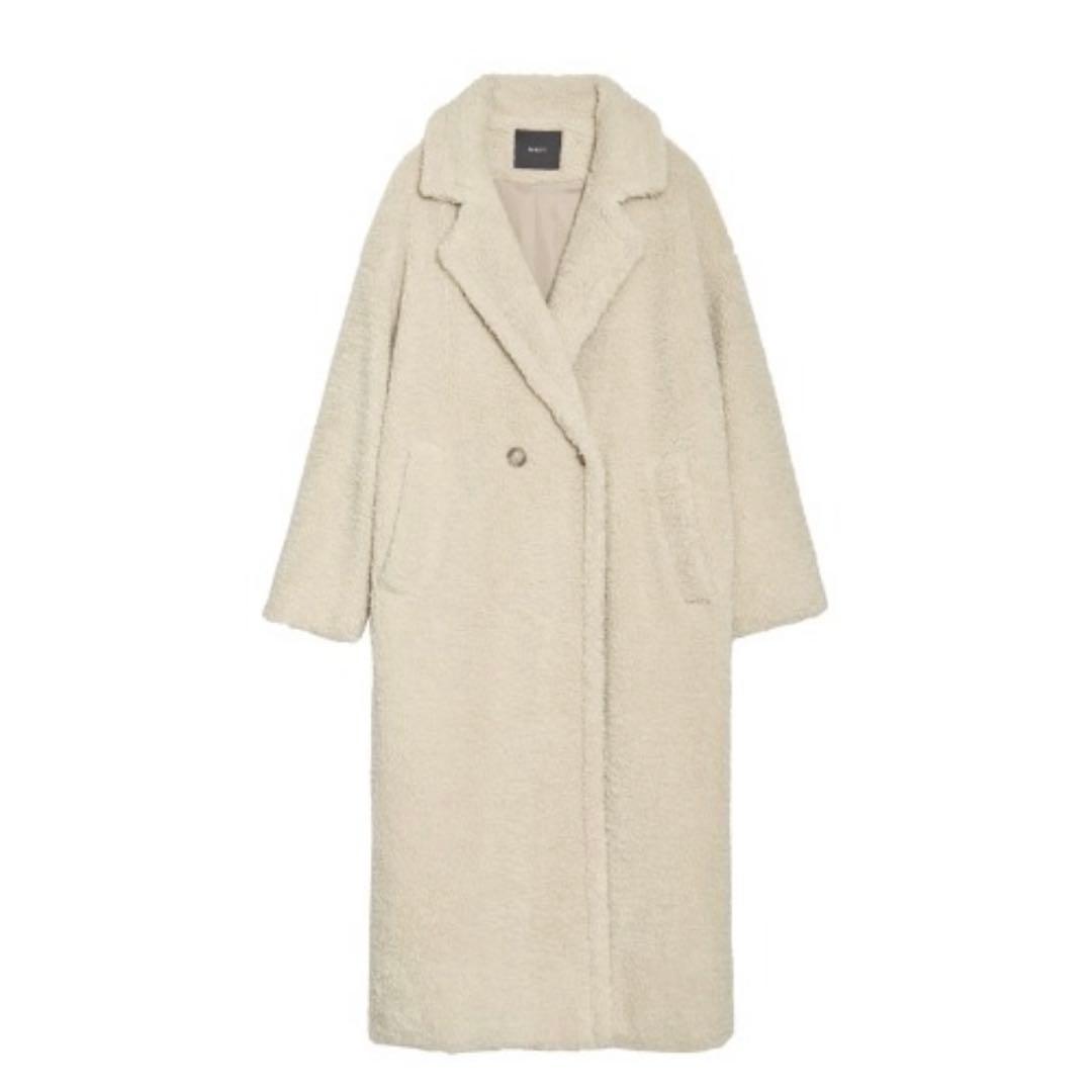 Re:EDIT ボアビックカラーダブルチェスターコート