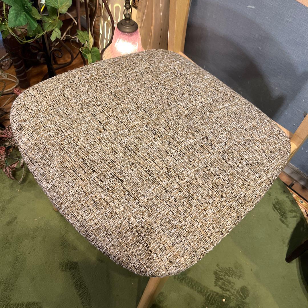 ２脚セット　軽量　ナチュラル　ブナ材　ブークレ　ダイニングチェア　モカブラウン