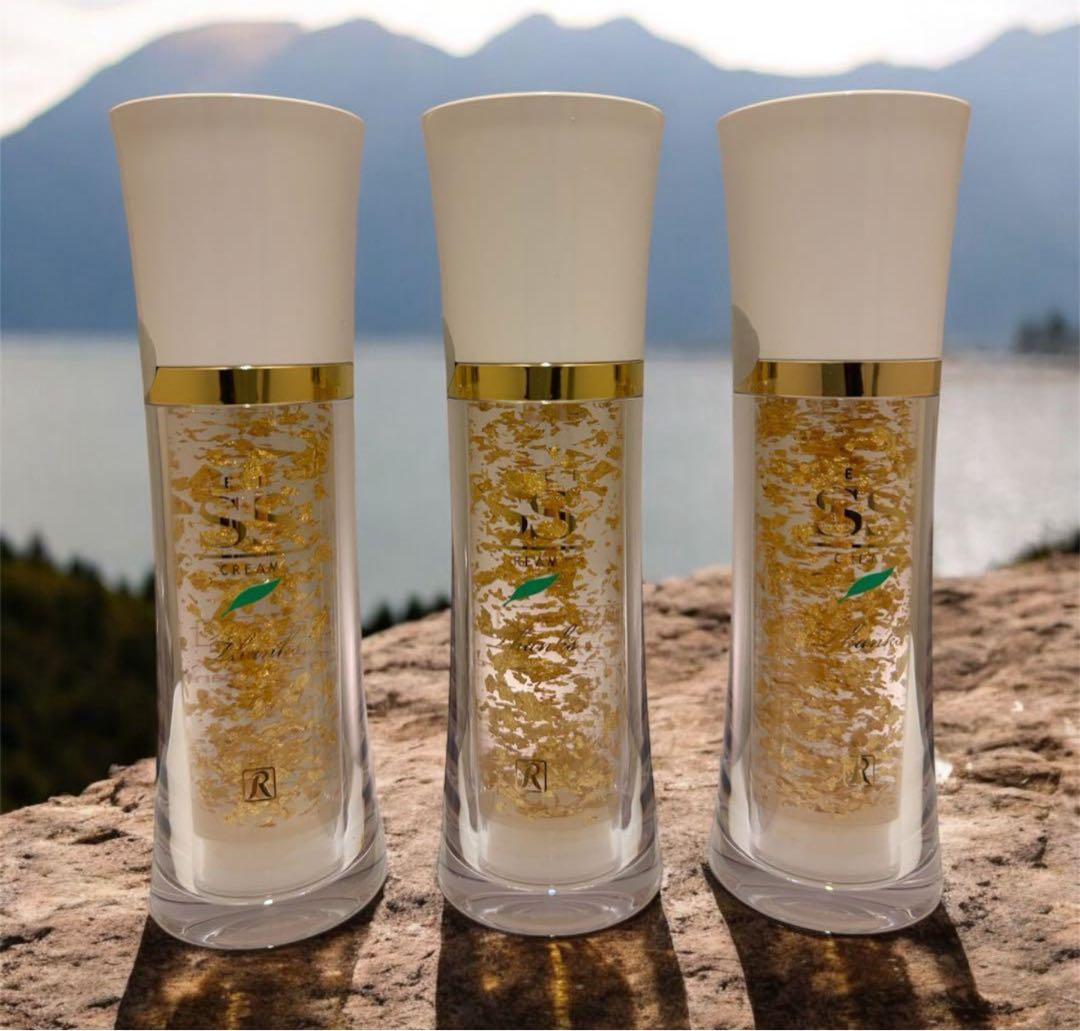 ロイヤル化粧品SSクリーム35g×3本金箔ハーブクリームHerb 21 EX