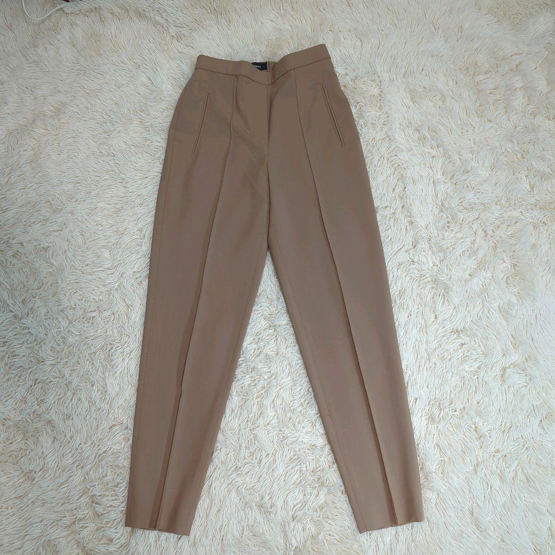 美品 Theory キャメルカラー パンツスーツ セットアップ Sサイズ