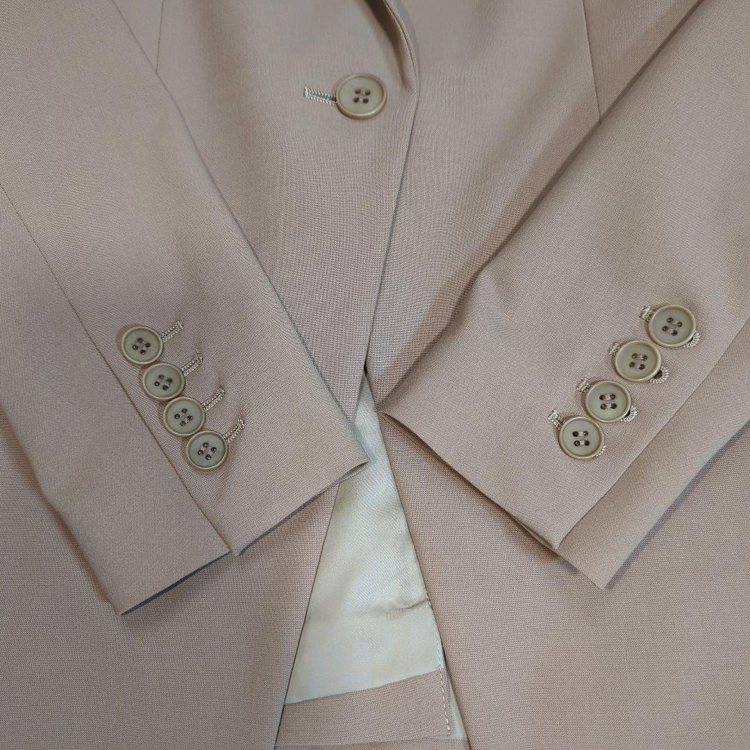 美品 Theory キャメルカラー パンツスーツ セットアップ Sサイズ