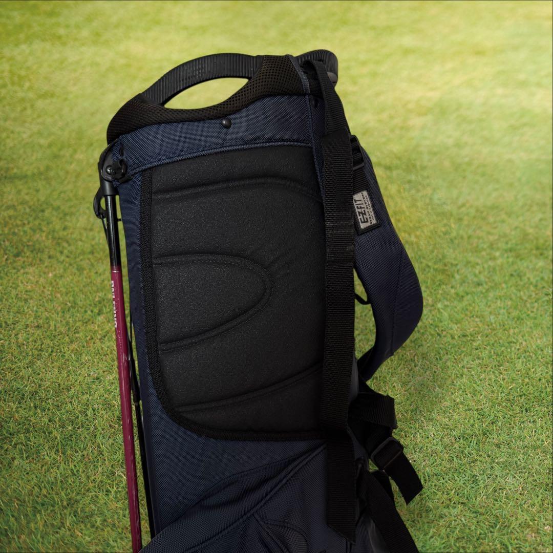 ブリーフィングゴルフ　ビームスゴルフ　キャディ バッグ　スタンド式　軽量　コラボ