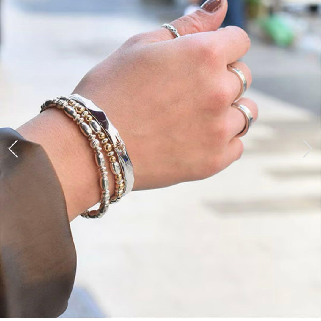 SAAD サード バングル ブレスレット SV925 シルバー サンシンボル