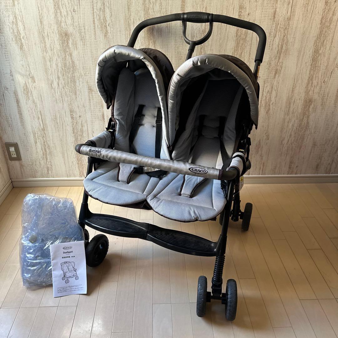 【美品】グレコ GRACO DuoSport デュオスポーツ ベビーカーおまけ付