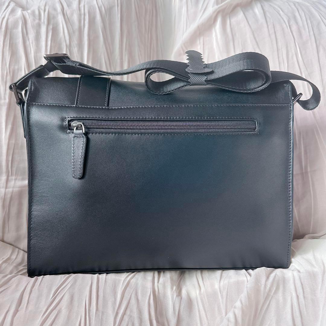 TIDING タイディング ショルダーバッグ メッセンジャーバッグ ブラック