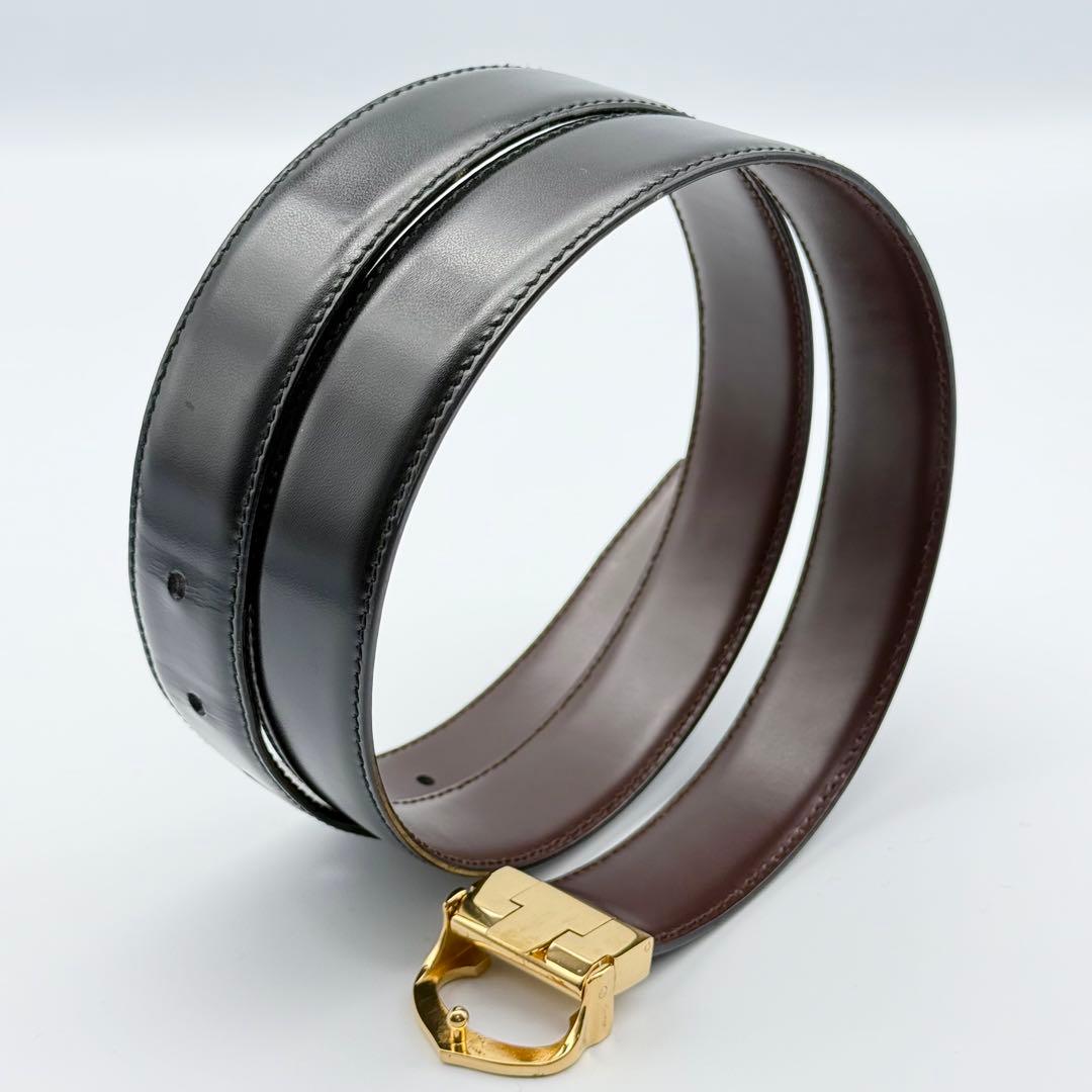 ✨良品✨Cartier カルティエ ベルト C金具 ゴールド金具 ユニセックス