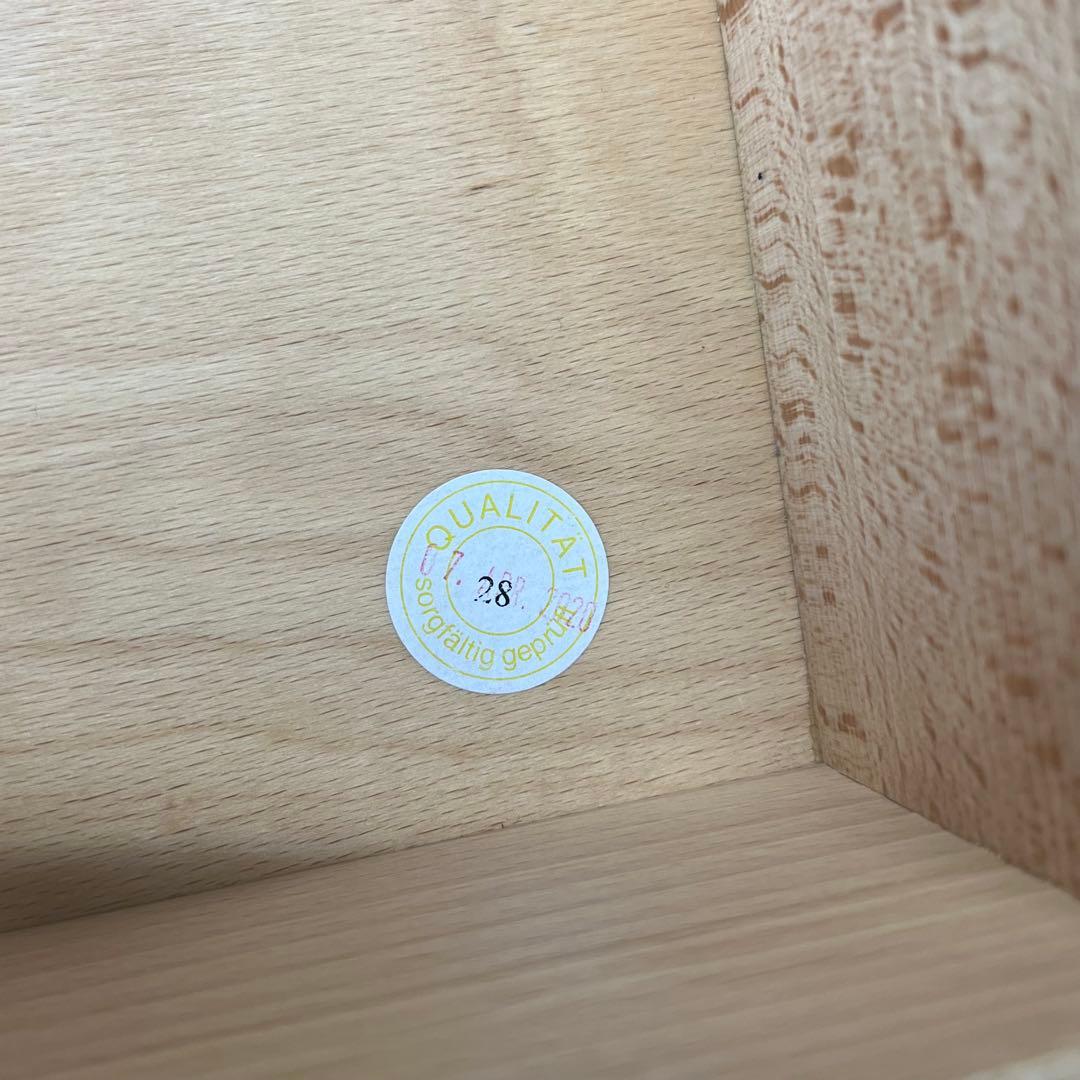 デュシマ社　ウール・レンガ積木　ベーシック　白木　96ピース　ドイツ