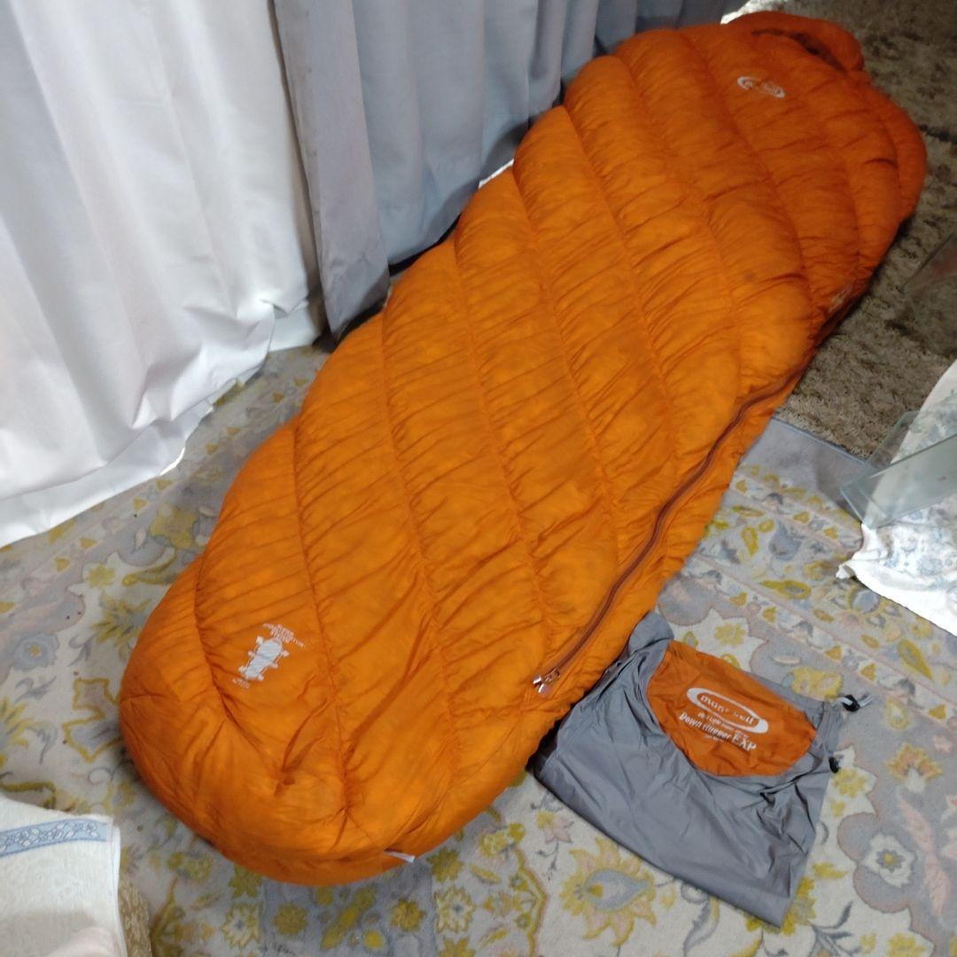 希少 旧モデル 美品 モンベル ダウンハガーEXP L ZIP