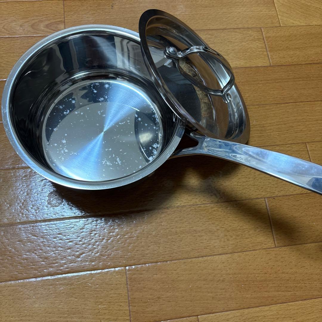 【未使用】LA BETTOLA ステンレス製鍋3点セット