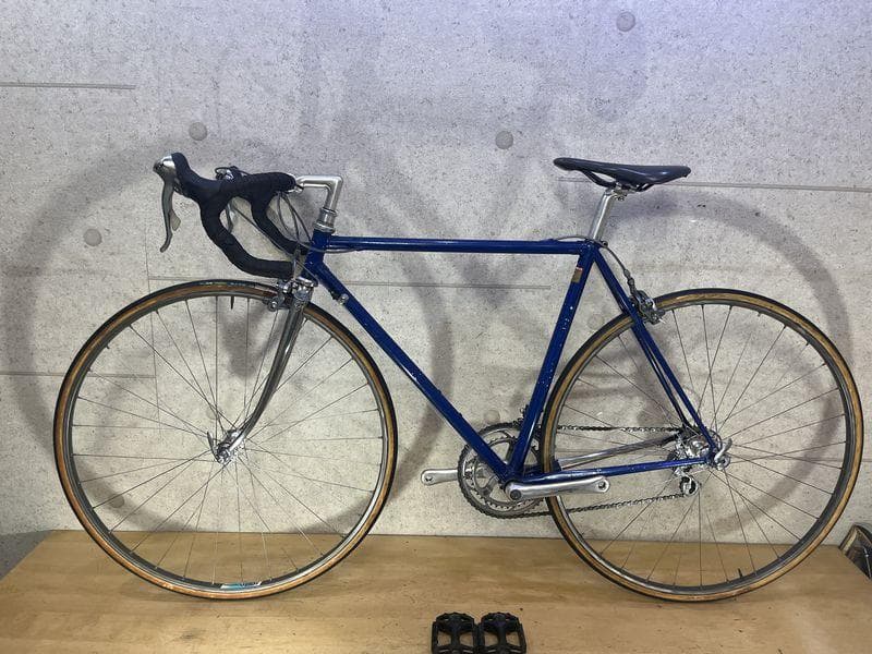 DEROSA　クロモリ　デローザ　600　コンポ　チューブラータイヤ