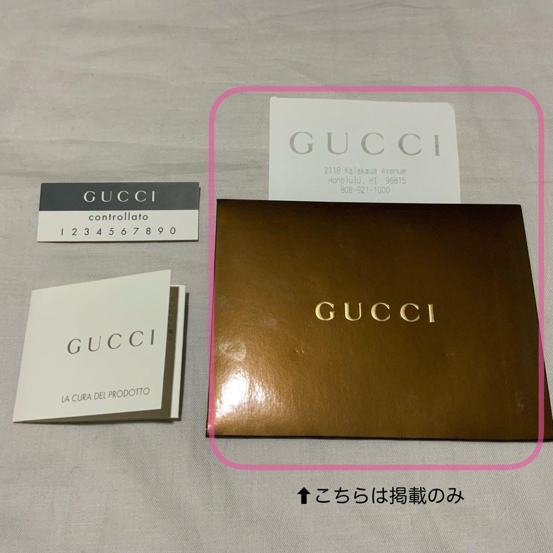 GUCCI ダークブラウン GGパターン 長財布