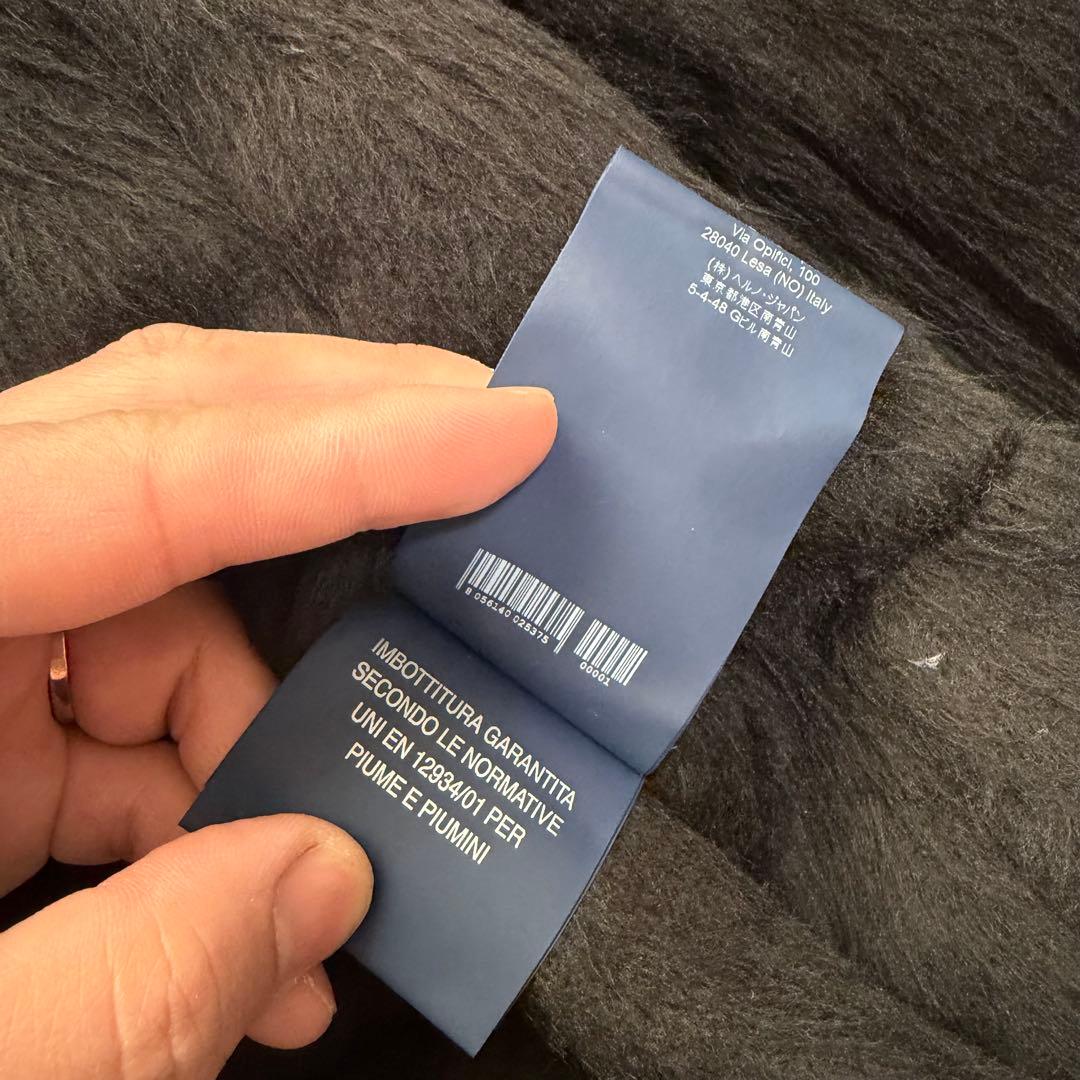 未使用級Lサイズ相当　ヘルノ　Resort ダウンジャケット　エコファー　フード