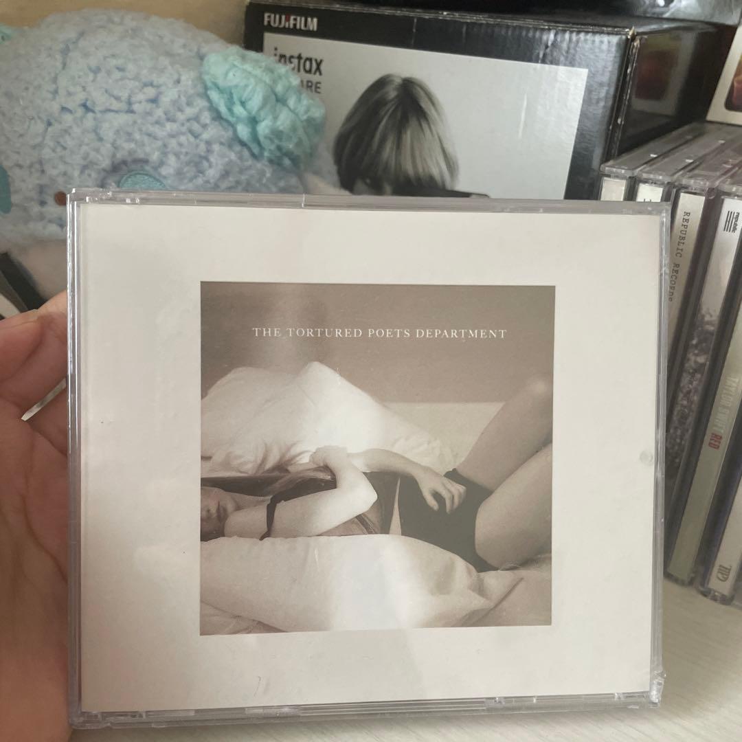 Taylor Swift TTPD デラックス 公式　限定版CD