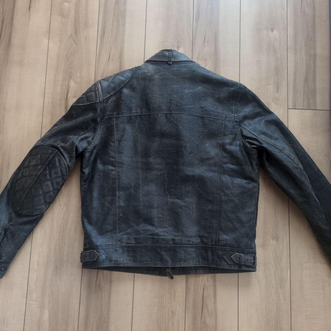 Belstaff Black Prince ワックスコットンライダースジャケット