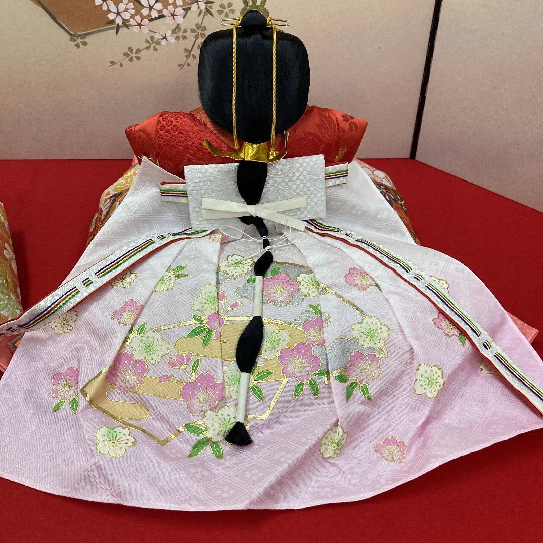 B5−１　 豪華な衣裳　十番親王　ひな人形殿と姫のみ　親王飾り　雛人形　雛飾り