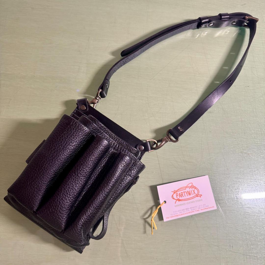 【職人オーダーメイド】本革 / ウエストポーチ / フローリストケース / 腰袋