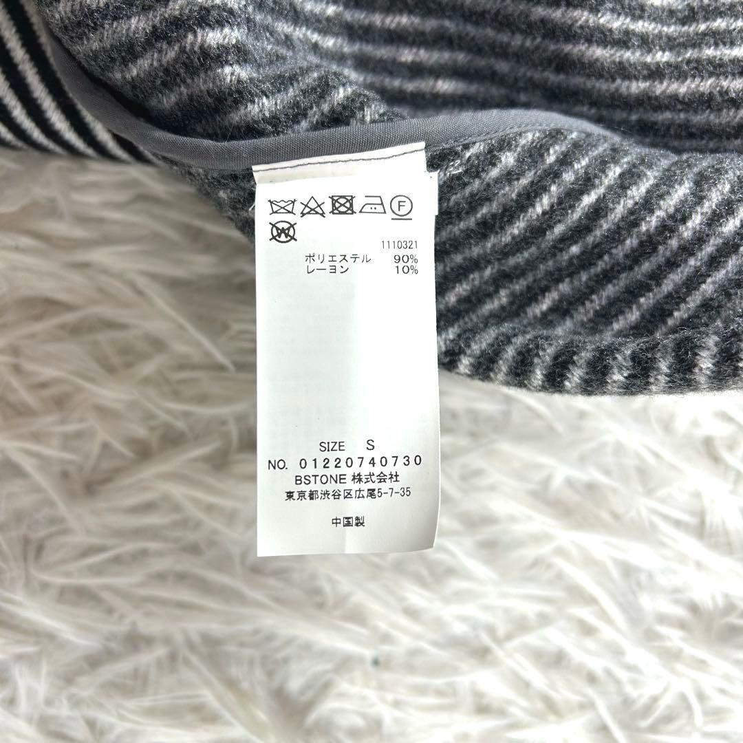 新品未使用タグ付き✨AMERI 2WAY ケープパフスリーブ コート　S 黒白