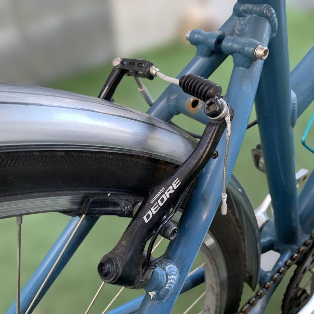 ルイガノ LGS-TR2 カゴ付き 純正ラタン風カゴ付 引取り限定