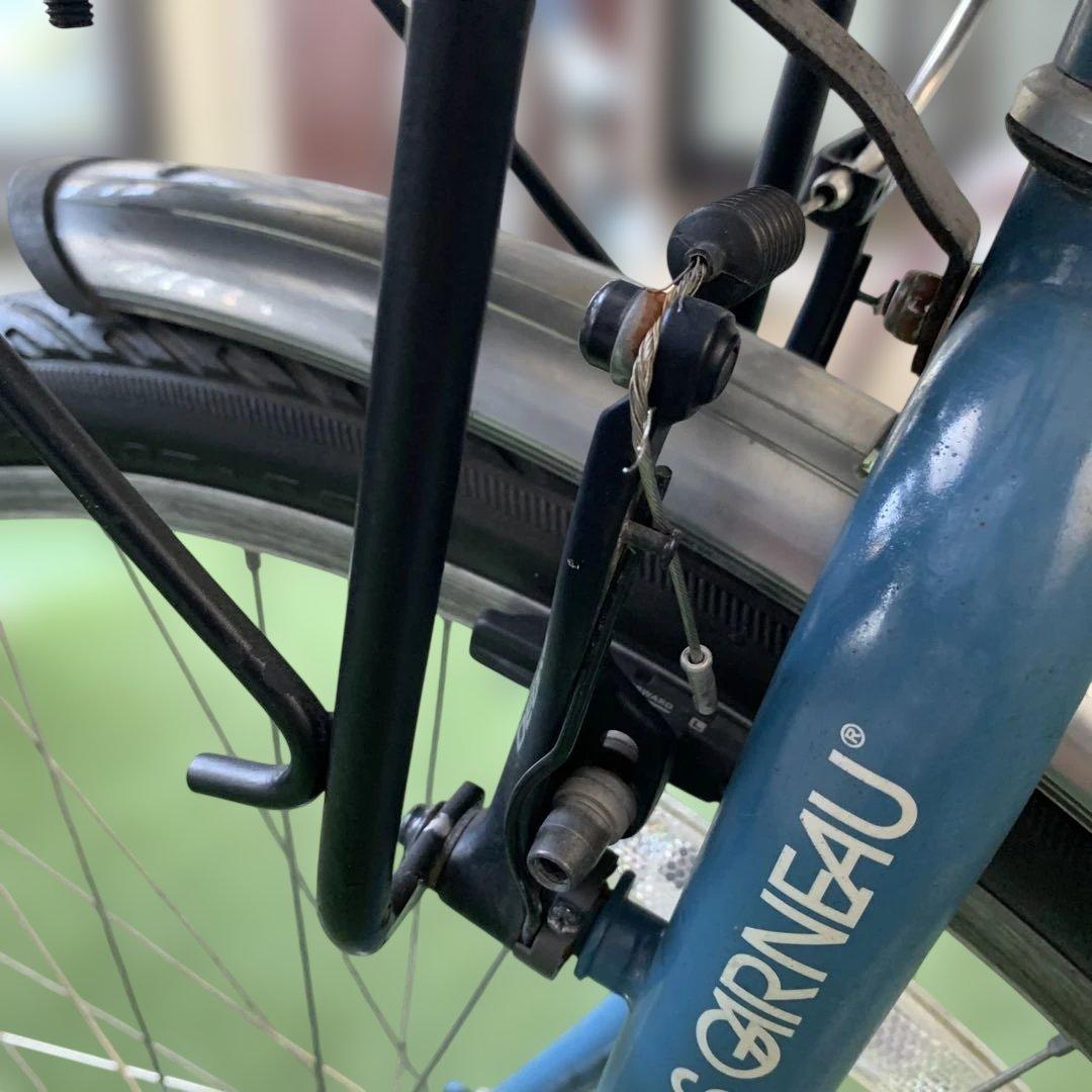 ルイガノ LGS-TR2 カゴ付き 純正ラタン風カゴ付 引取り限定