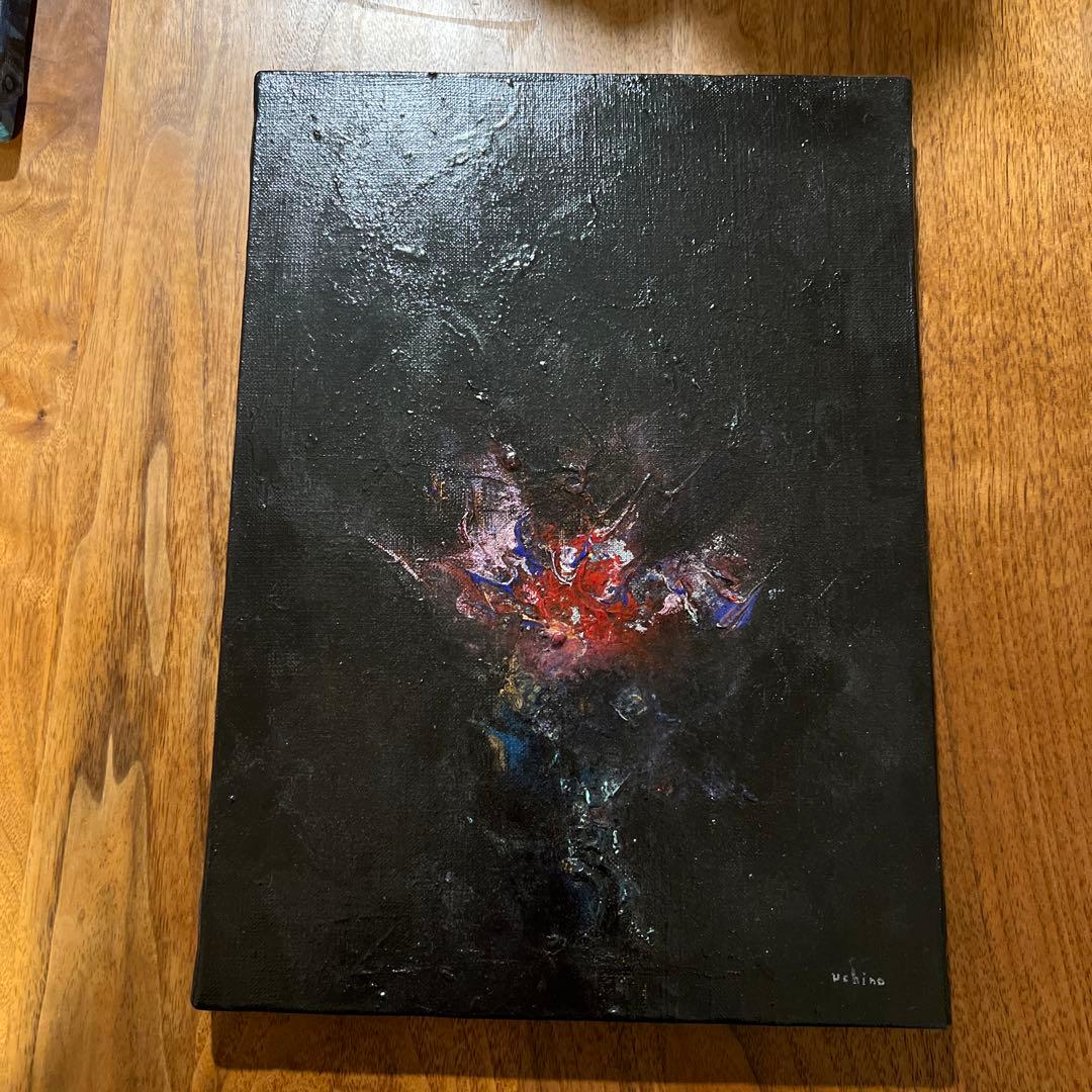 内野隆文　抽象画　花　Uchino Takafumi