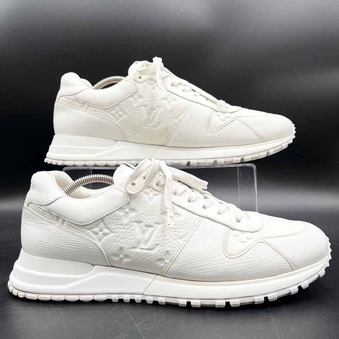 美品✨ ルイヴィトン ランアウェイ モノグラム エンボス レザー 27.5cm