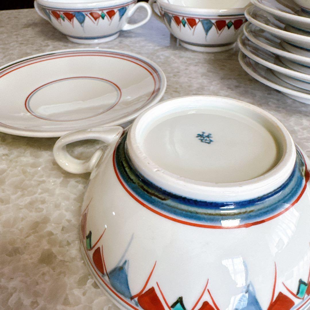 【新品】【6客セット】両耳スープカップ｜梅山窯、砥部焼