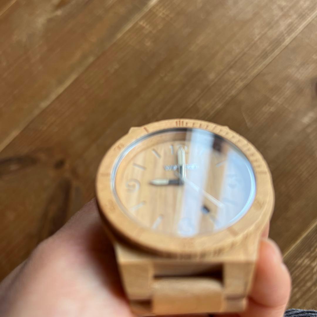 ウィーウッド　腕時計　美品　木腕時計