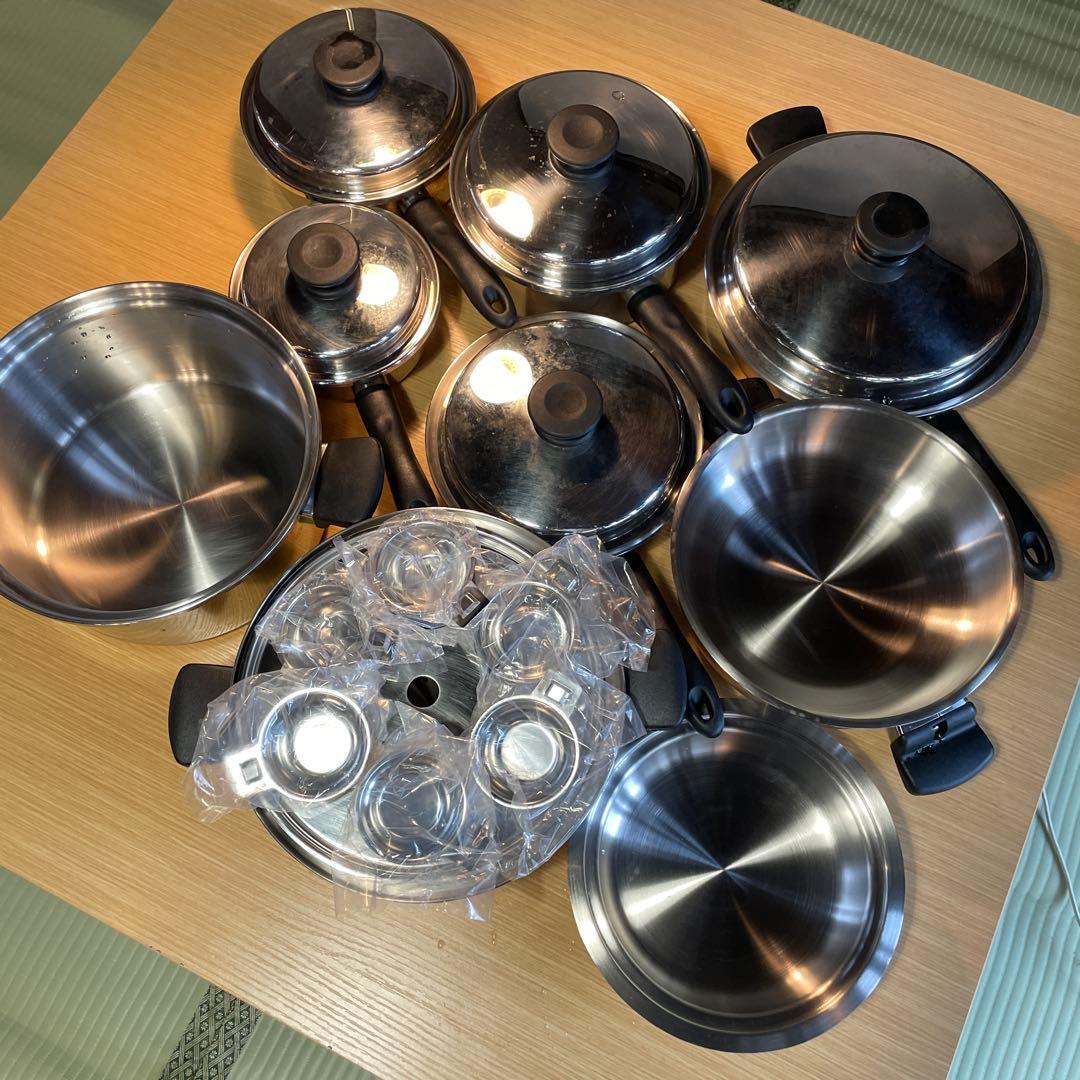 長期保管品 AMWAY アムウェイ フライパン 鍋セット