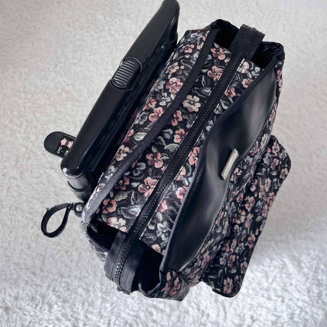 美品✨島製作所 ショッピングカート　サイドカー　メロディスムーズST 花柄　軽量