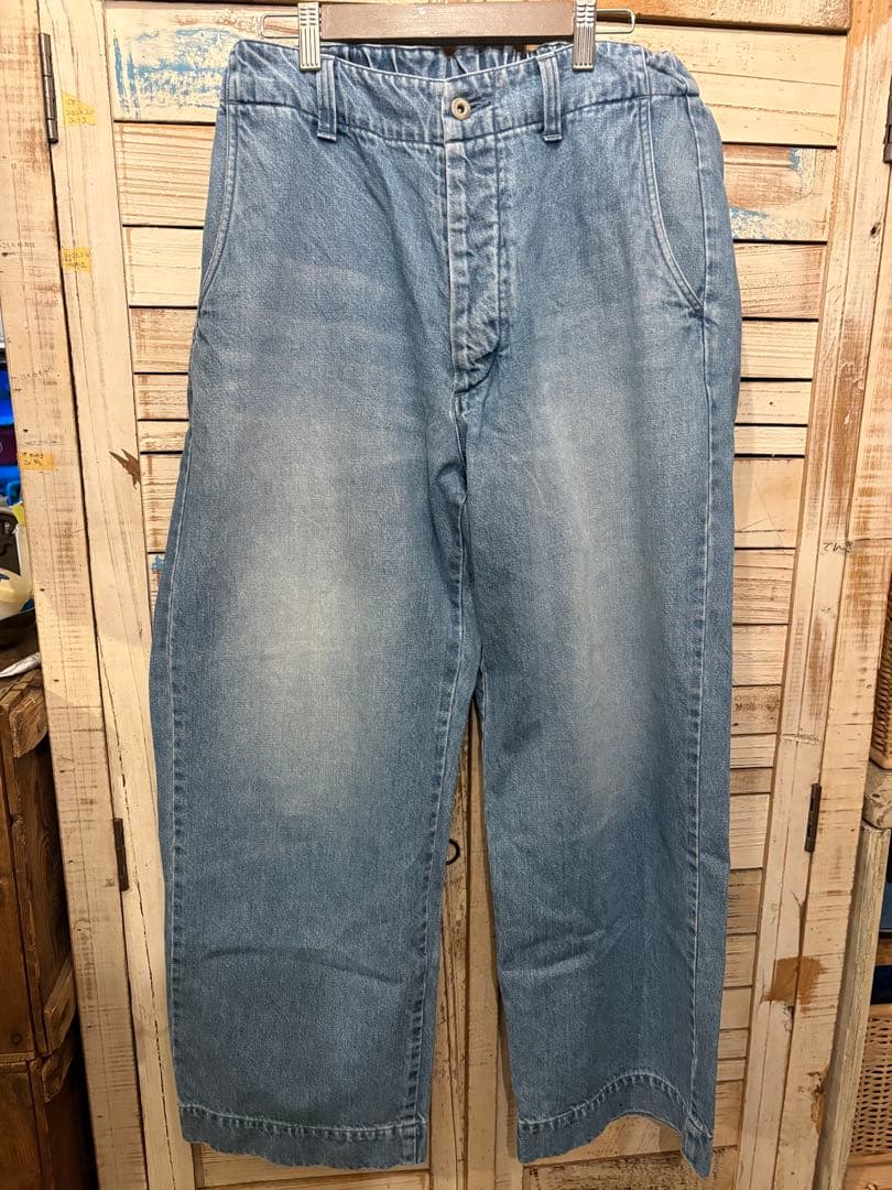 ジャーナルスタンダードラックス ライトブルーワイドデニム