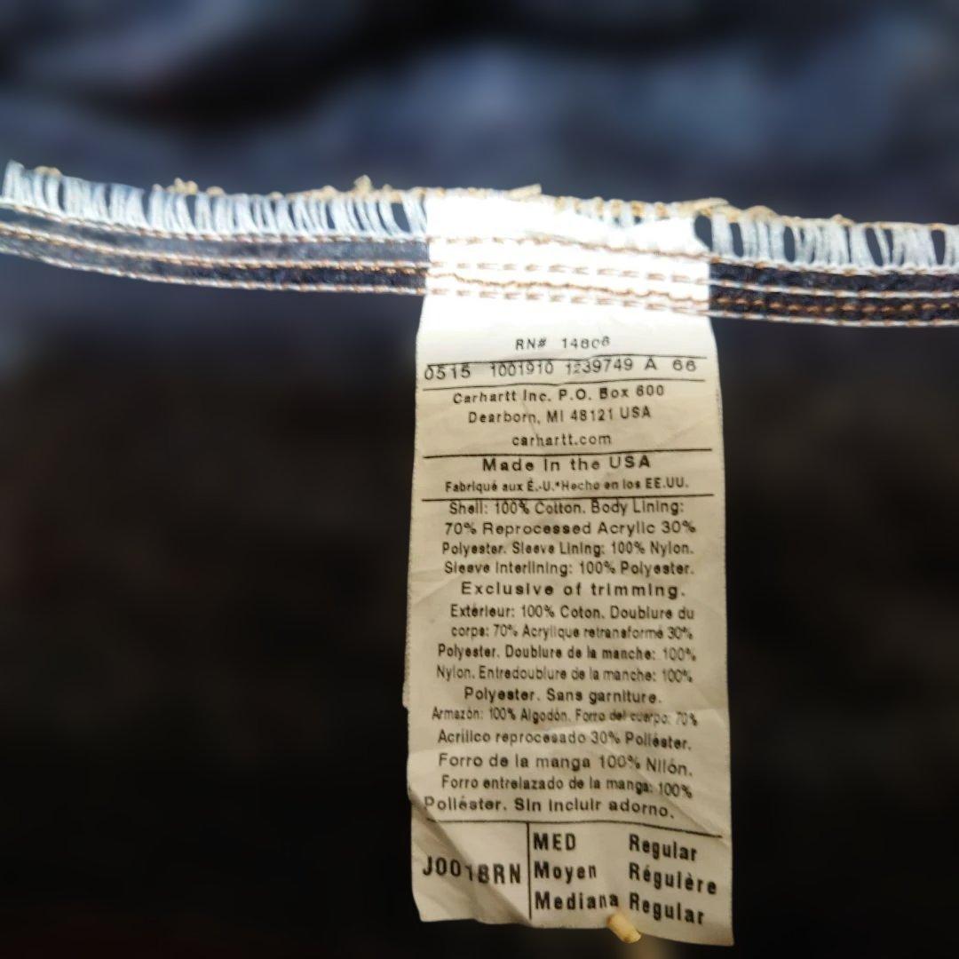 カーハート デトロイトジャケット M ブラウン