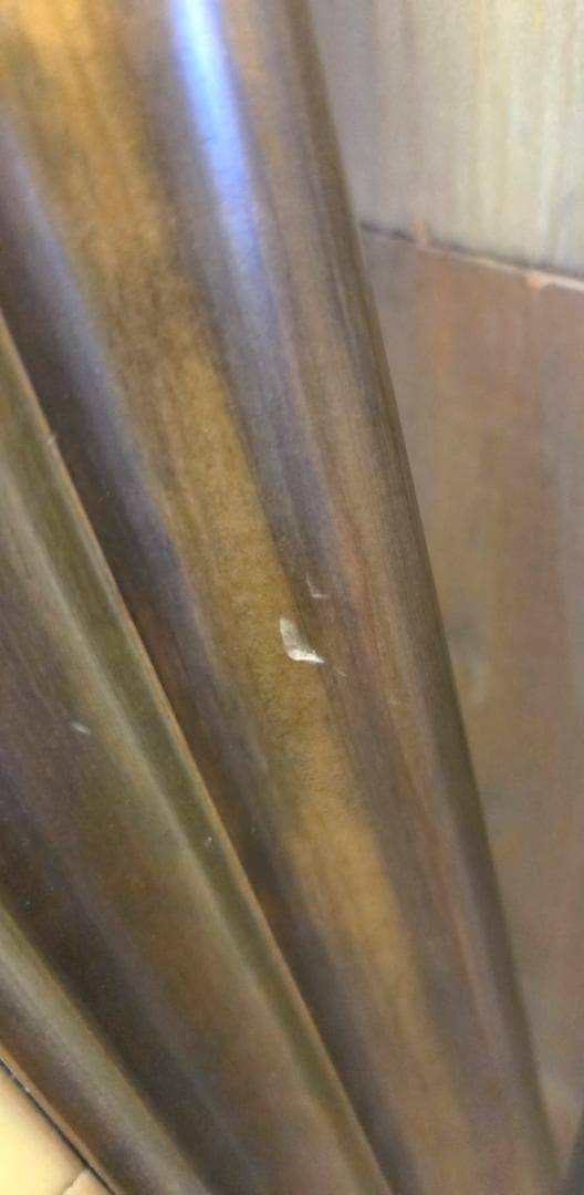 〈現状渡し〉ウォールミラー タイル張り ミラー 壁掛け 鏡 バレンシア家具