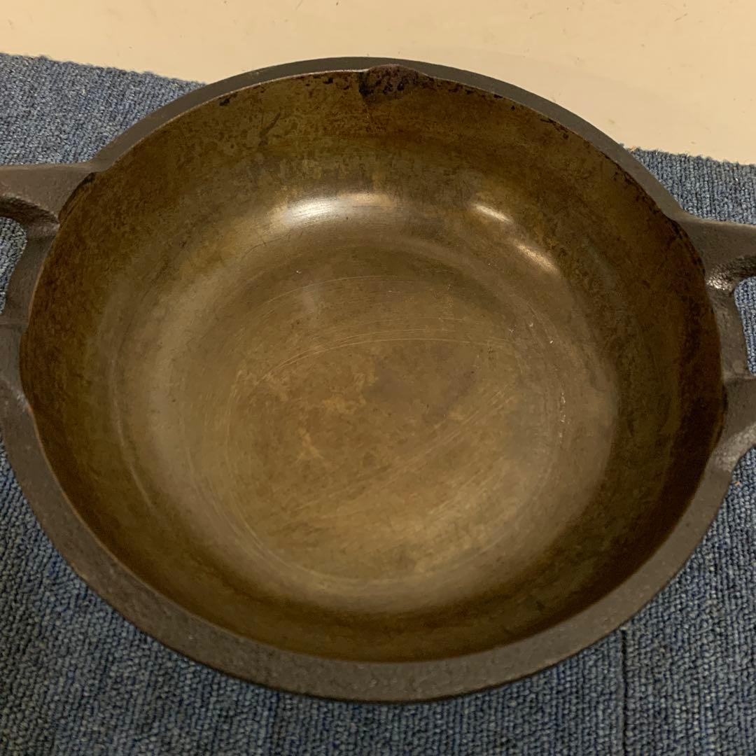 久慈砂鉄　天ぷら鍋　山王堂　南部鉄器　31センチ