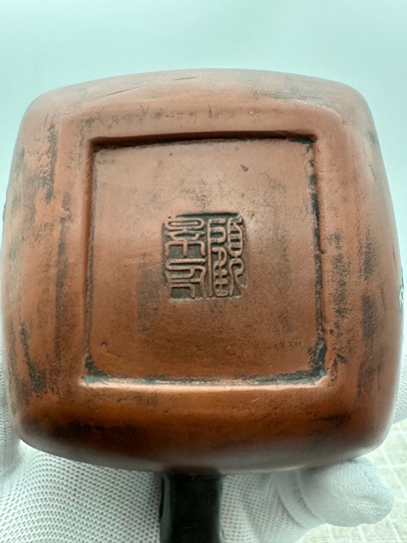 【遺品整理品 】★ 紫砂 茶壺 顧景舟 ★ 宜興 急須 江蘇省茶道具 （修復品）