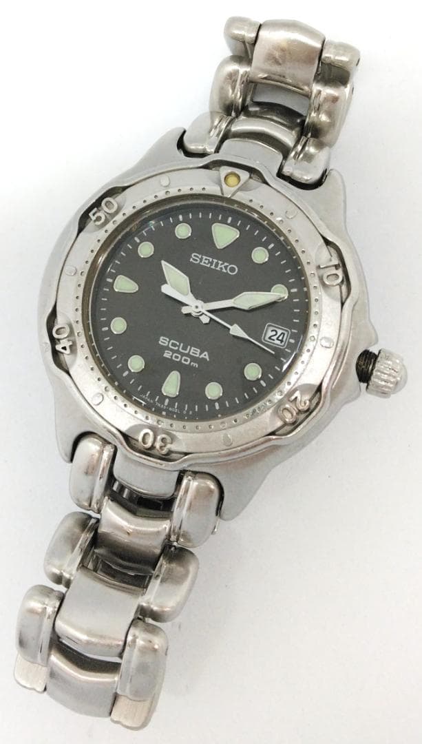 セイコー 腕時計 エアダイバーズ メンズ クォーツ 中古品 (52095)