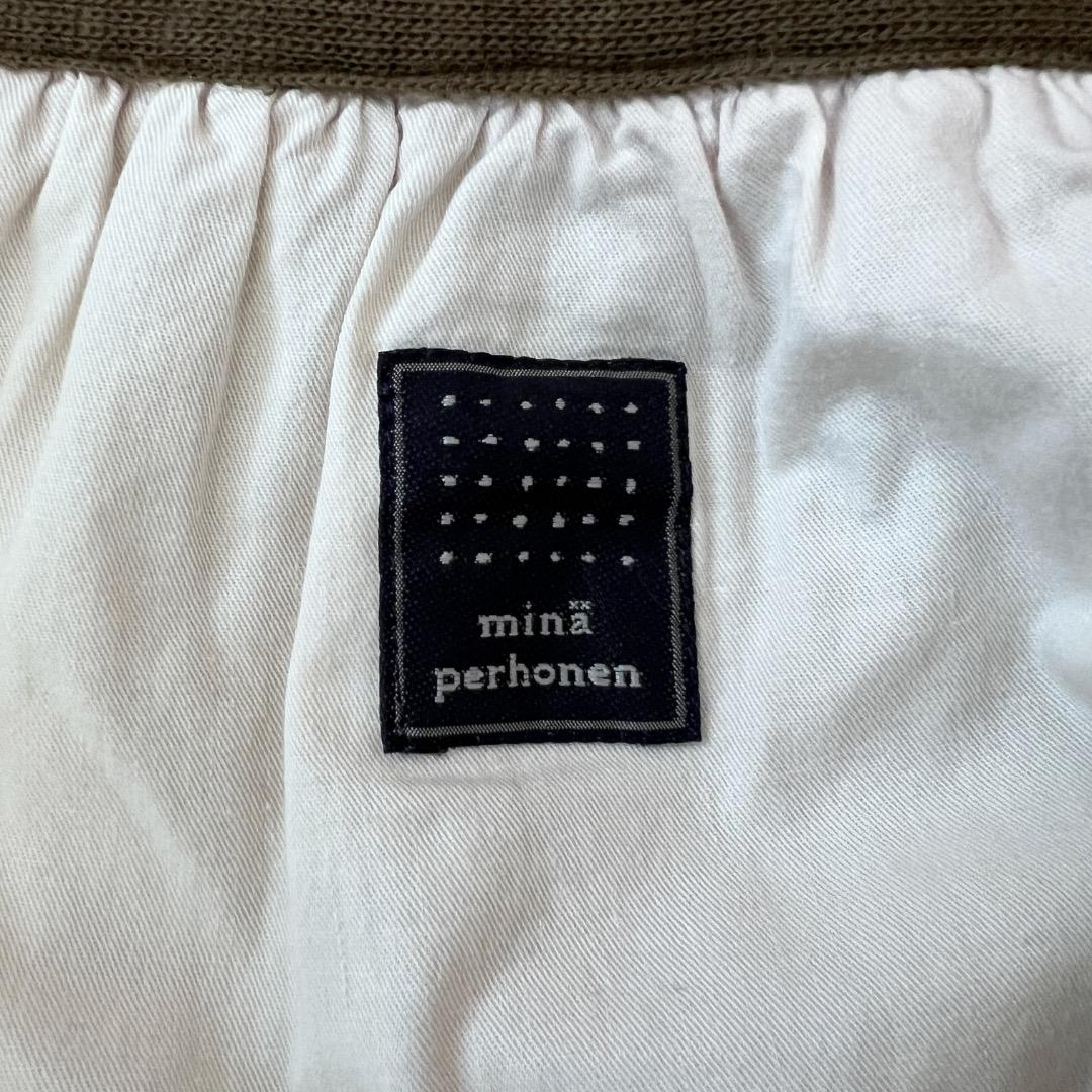 ミナペルホネン 膝下丈スカート