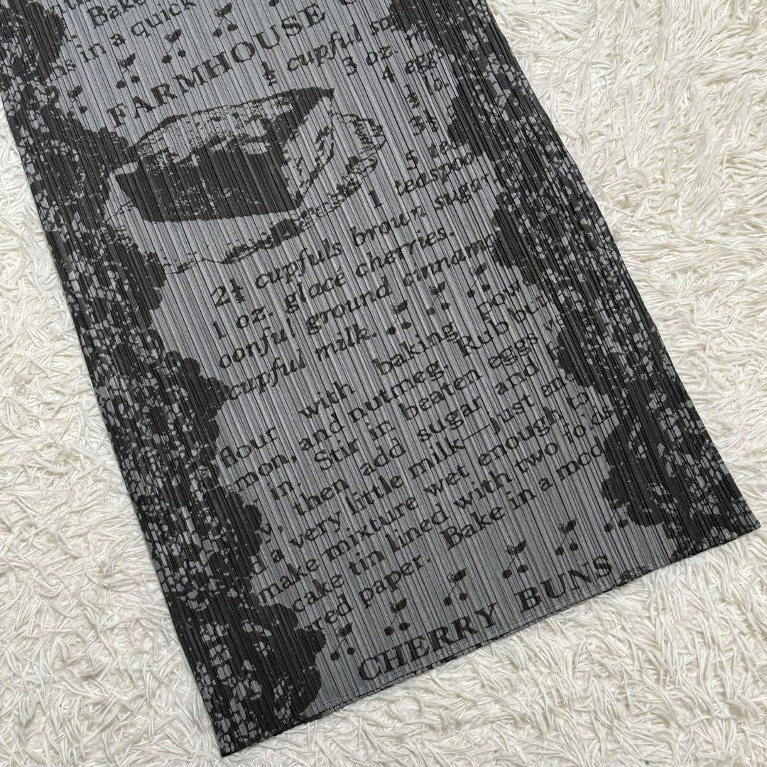 極美品✨希少 プリーツプリーズ マキシワンピース ケーキ レシピ イッセイミヤケ