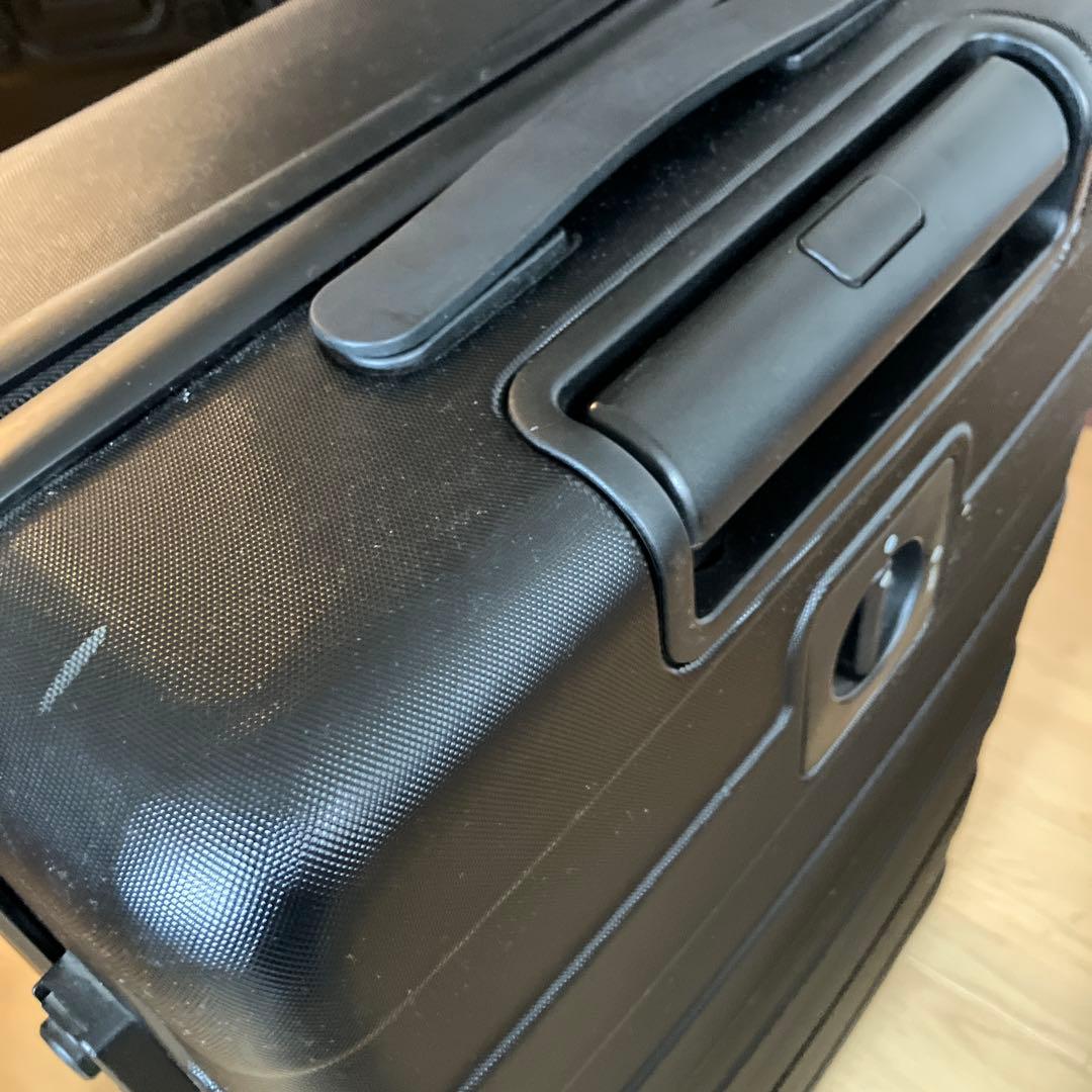 無印良品　バーを自由に調節できるキャリーケース 60L G3S-105 ブラック