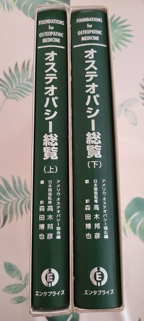 オステオパシー総覧　上下巻 2巻セット　高木邦彦 森田博也