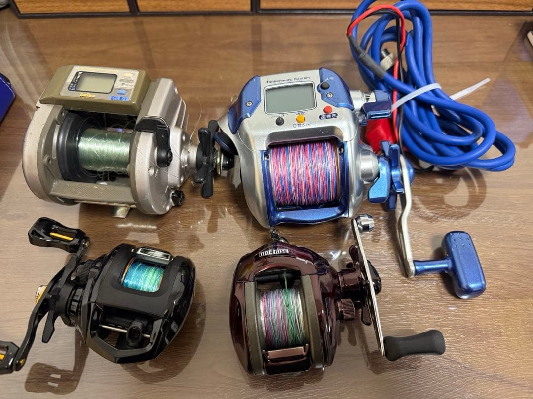 リール 電動リール ベイトリール 4点 ジャンク品