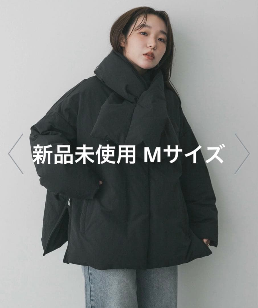 新品SENSE OF PLACE WEB一部店舗限定マフラーツキシームレスダウン