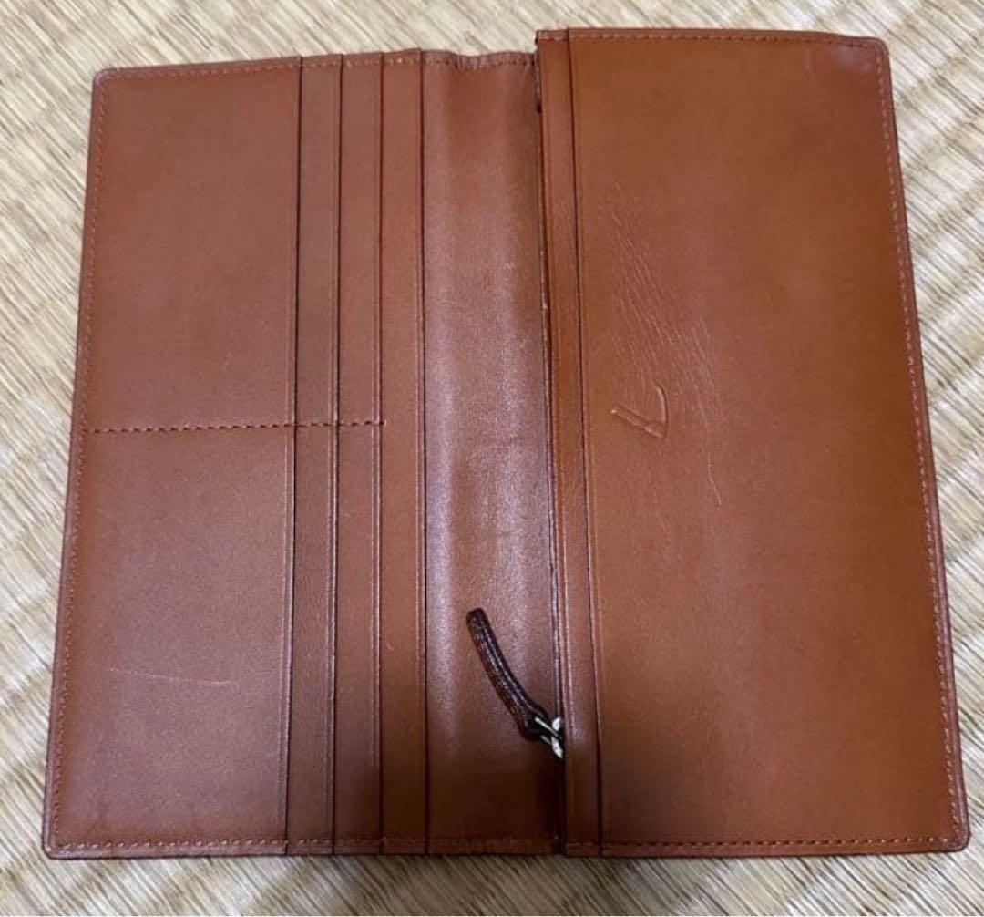 土屋鞄　コードバン長財布　小銭入れ付き