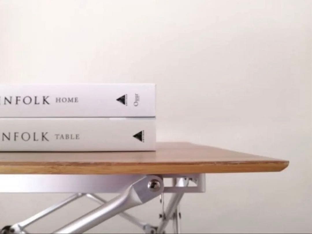 サイドテーブル・ナイトテーブル・ローテーブル Aluminium Pantograph Folding Table